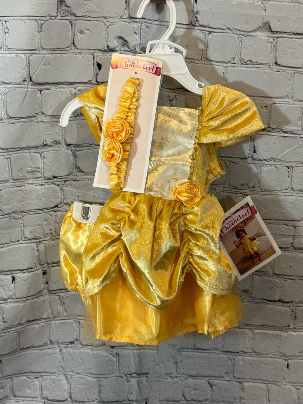 What a Character Belle Inspired Baby Halloween Costume